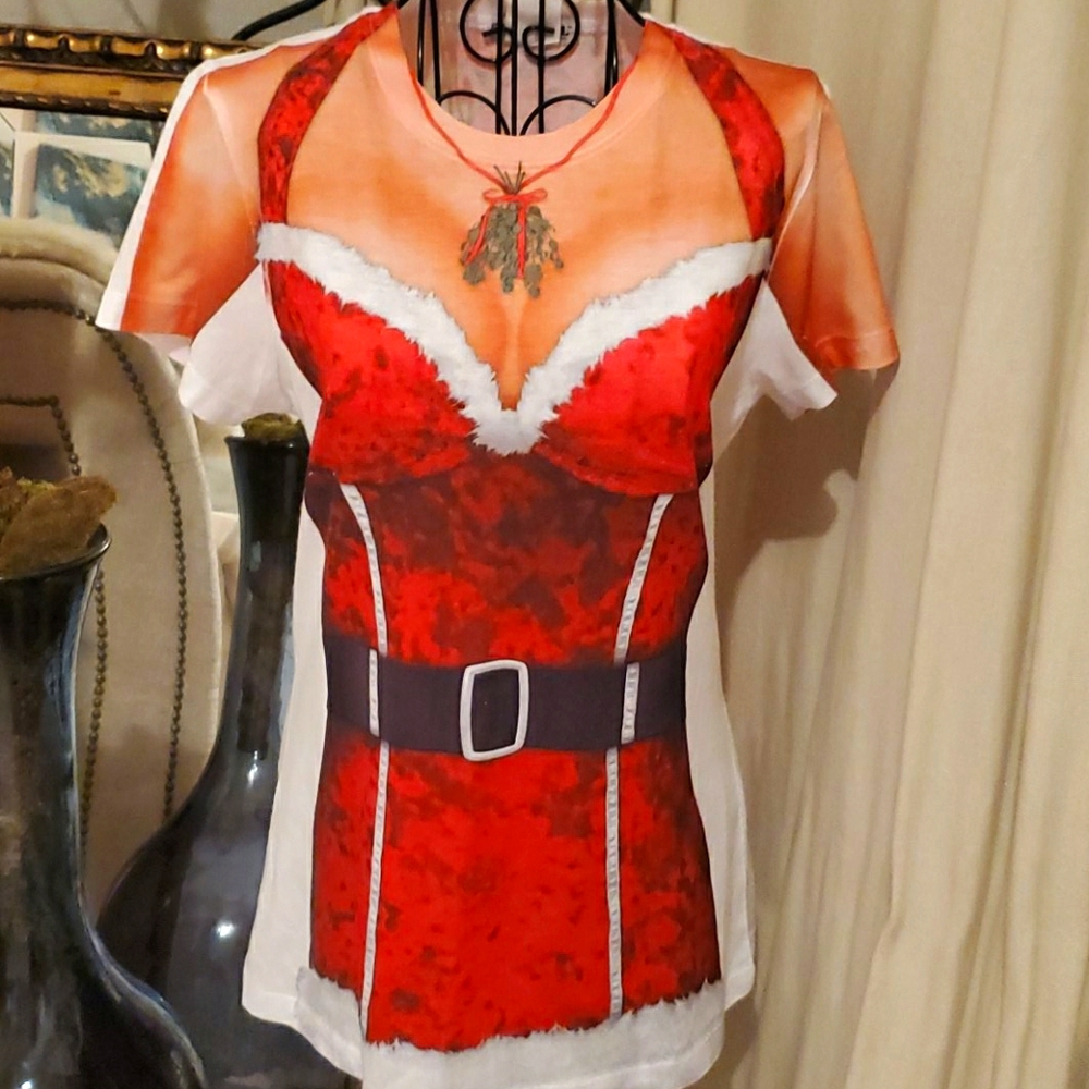 FauxReal Mrs. Clause Tee Santacon